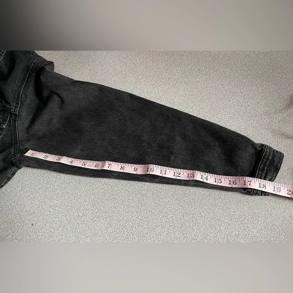 Grey Stonewashed Jean Jacket - Picture 10 of 10